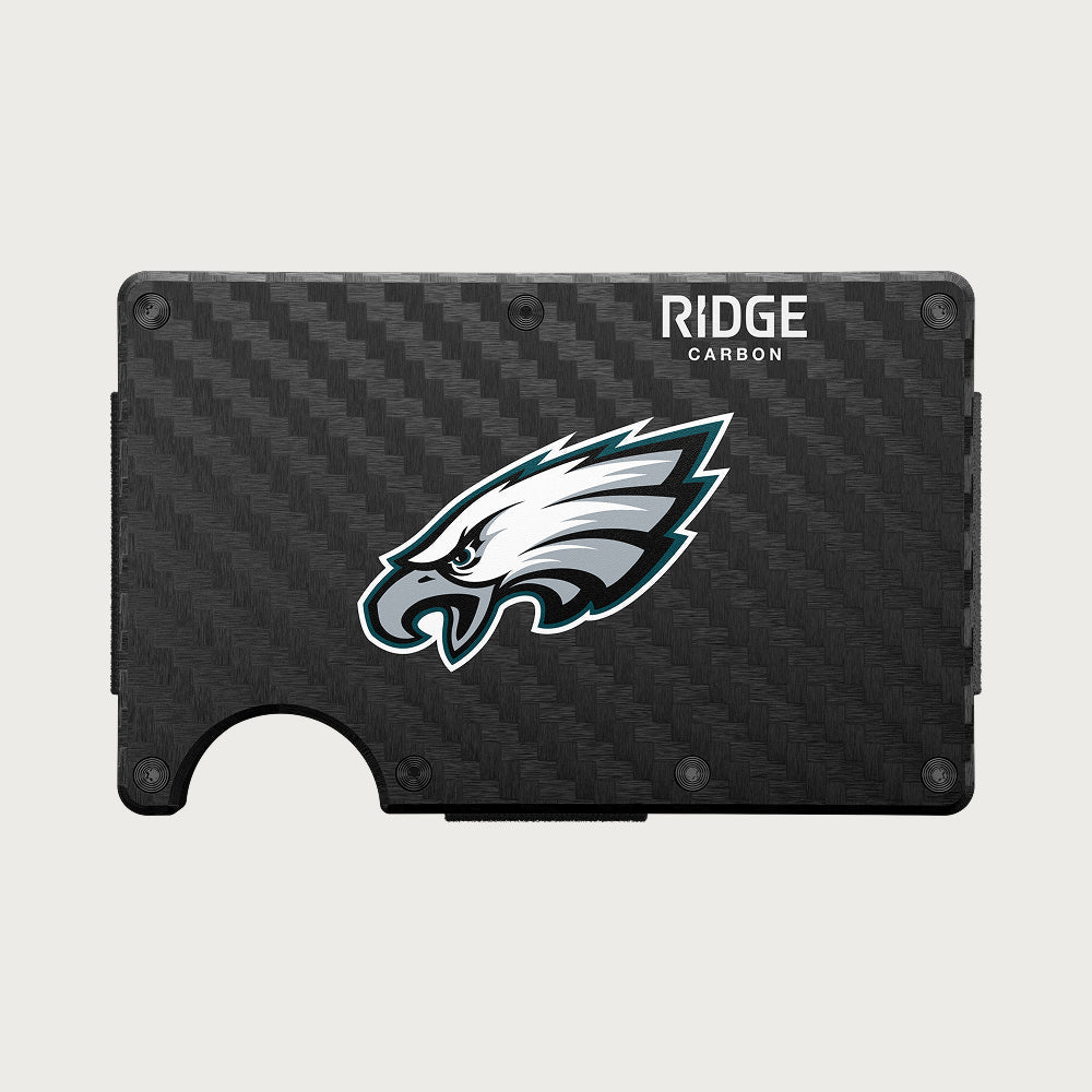 Ridge Wallet - Philadelphia Eagles - Carbon Fiber 3k