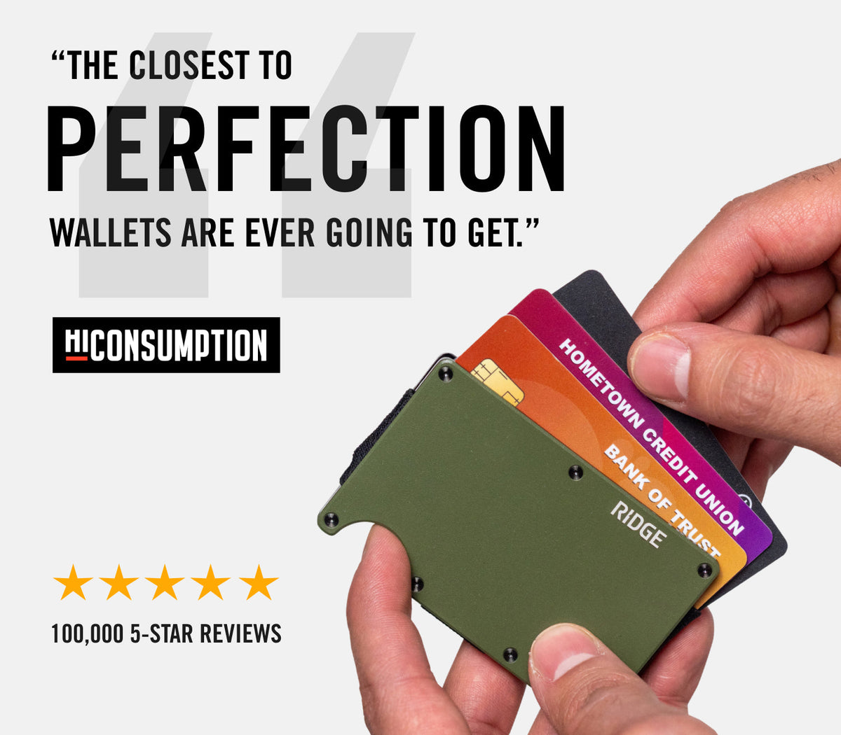 Ridge Wallet - Desert Pine