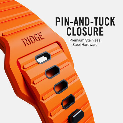 Everyday Watch Straps - Basecamp Orange - Ultra/46mm