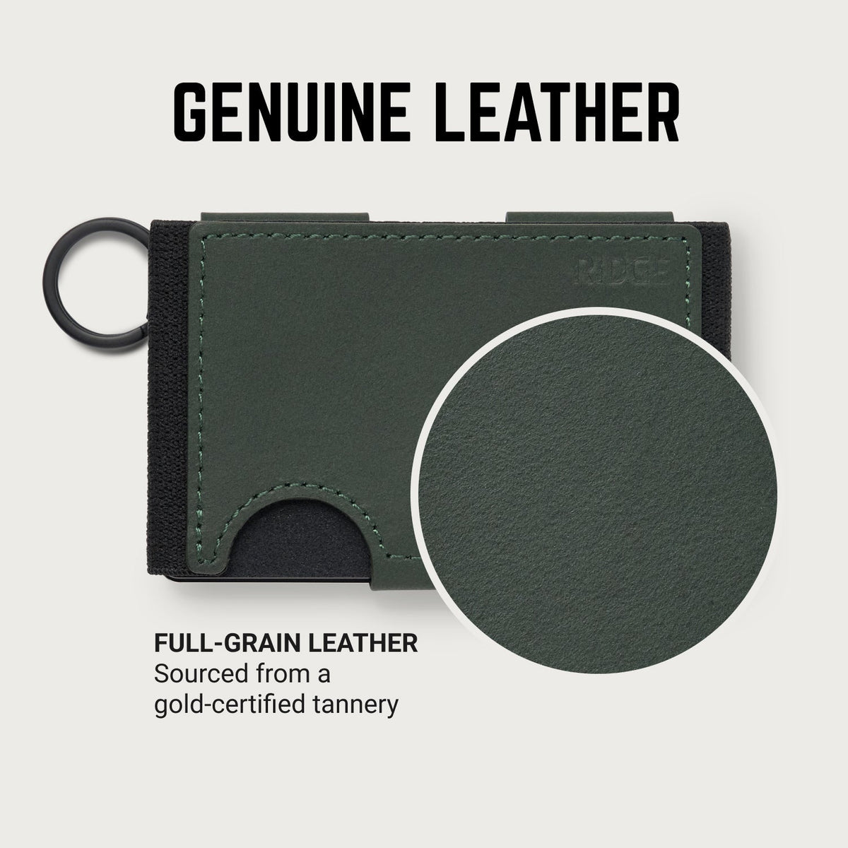 Ridge Biflex - MKBHD - Midnight Black Leather