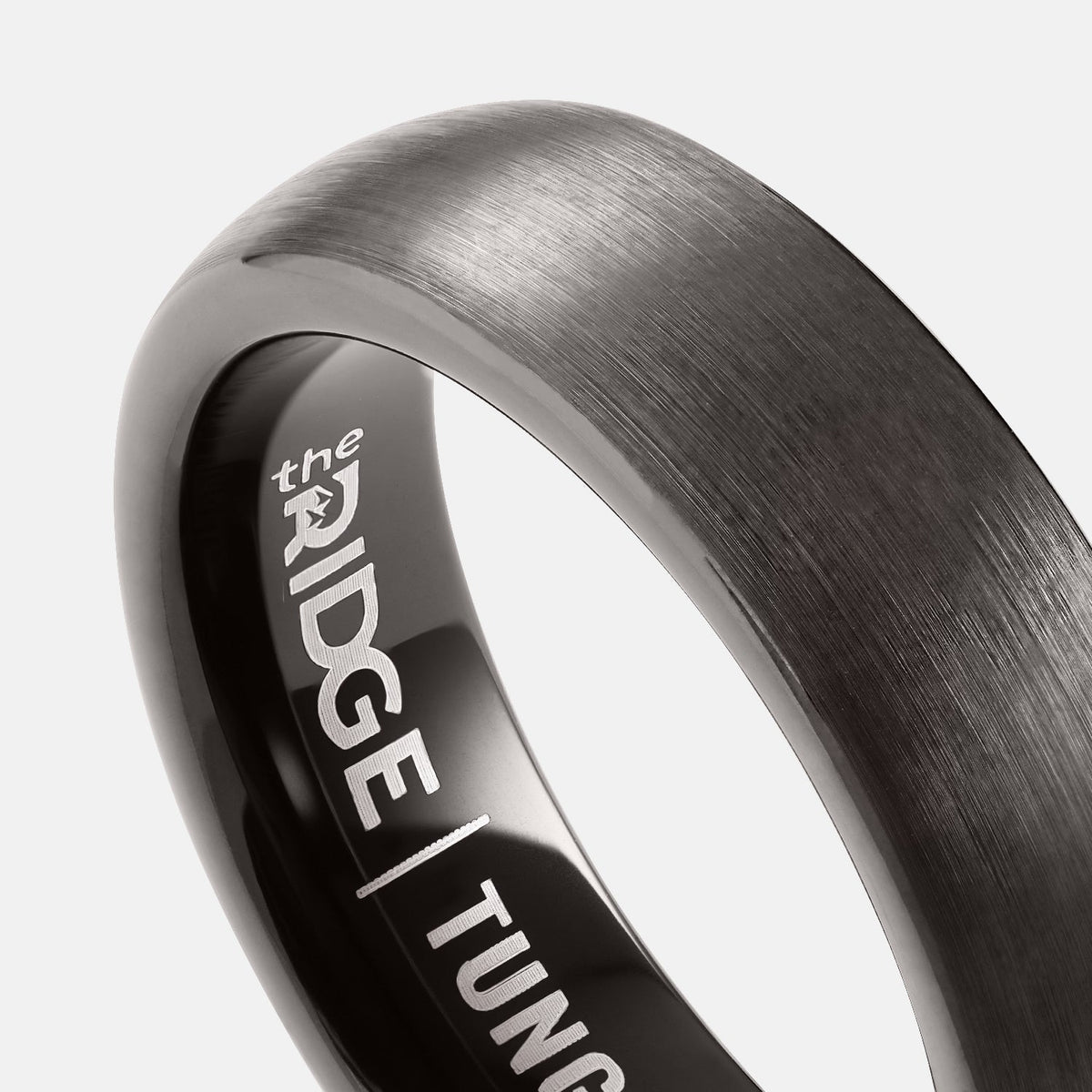 6mm Rounded Ring Set - Gunmetal