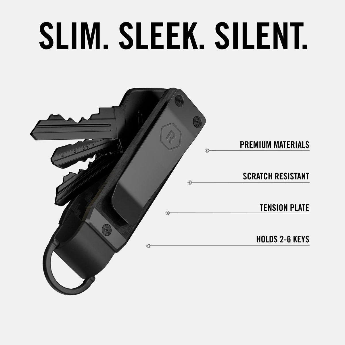 Ridge KeyCase - Voodoo Green