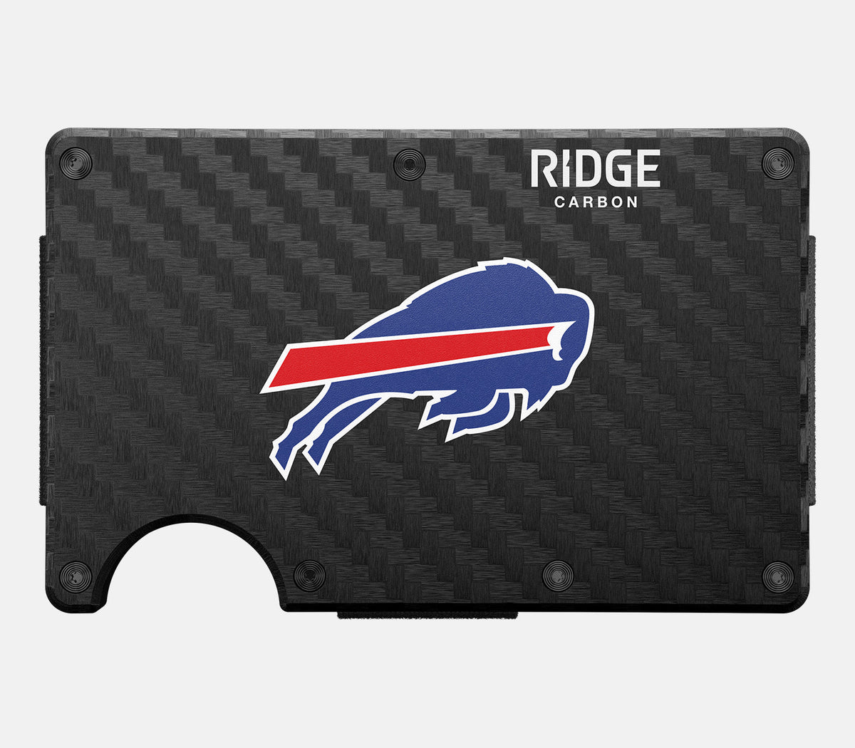 Ridge Wallet - Buffalo Bills - Carbon Fiber 3k