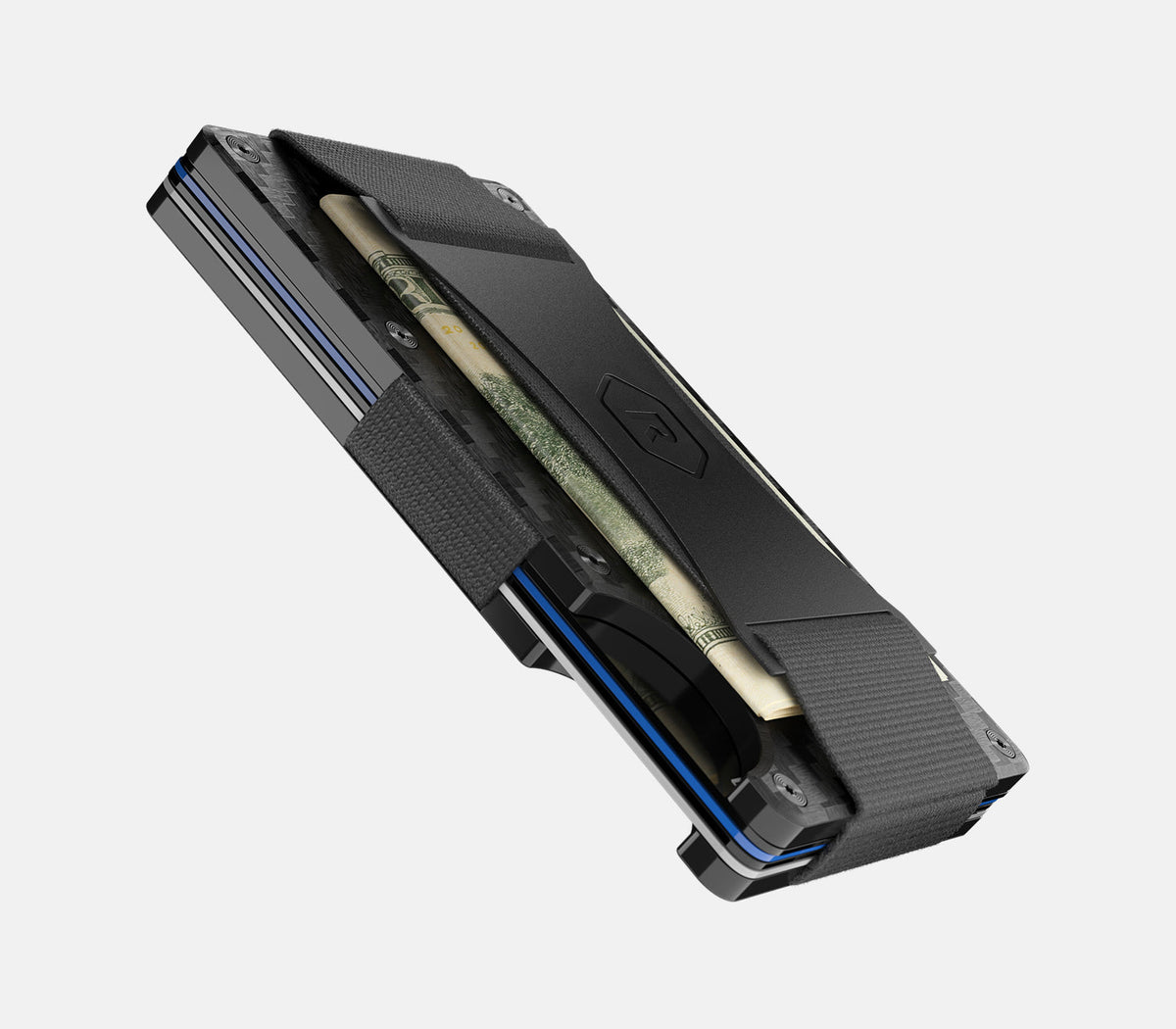 Ridge Wallet - Baltimore Ravens - Carbon Fiber 3k