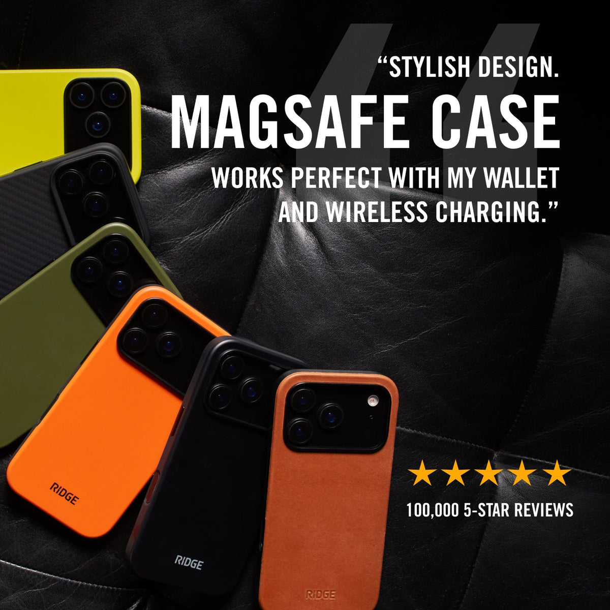 Ridge Phone Case - Hyper Lime - iPhone 17 Pro